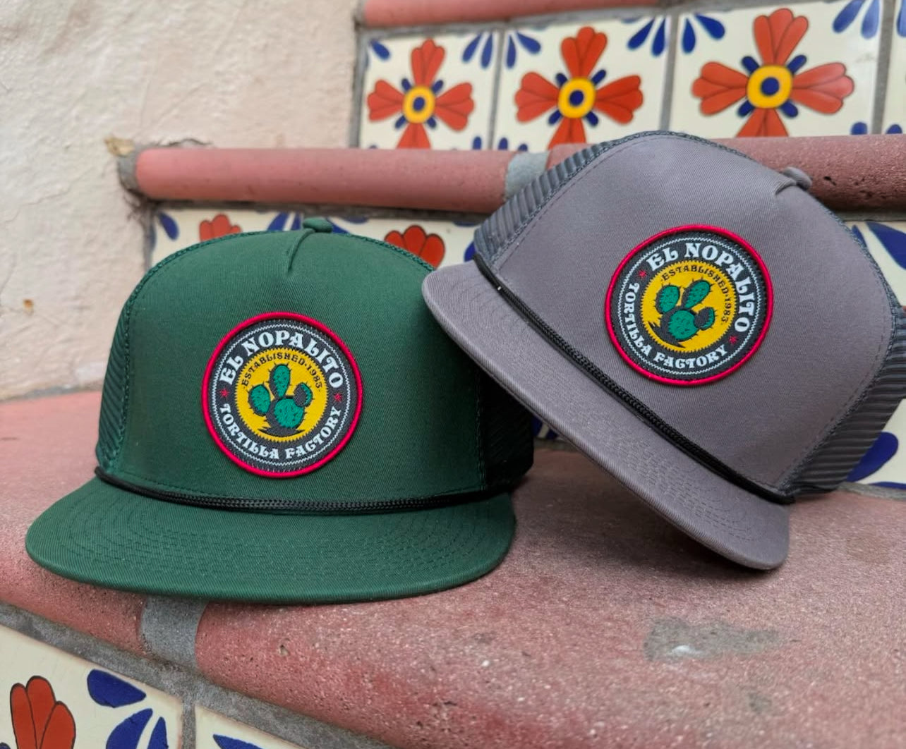 Adult SnapBack hat in alpine green