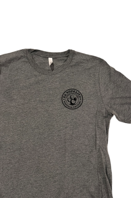 Adult T-Shirt grey with black logo